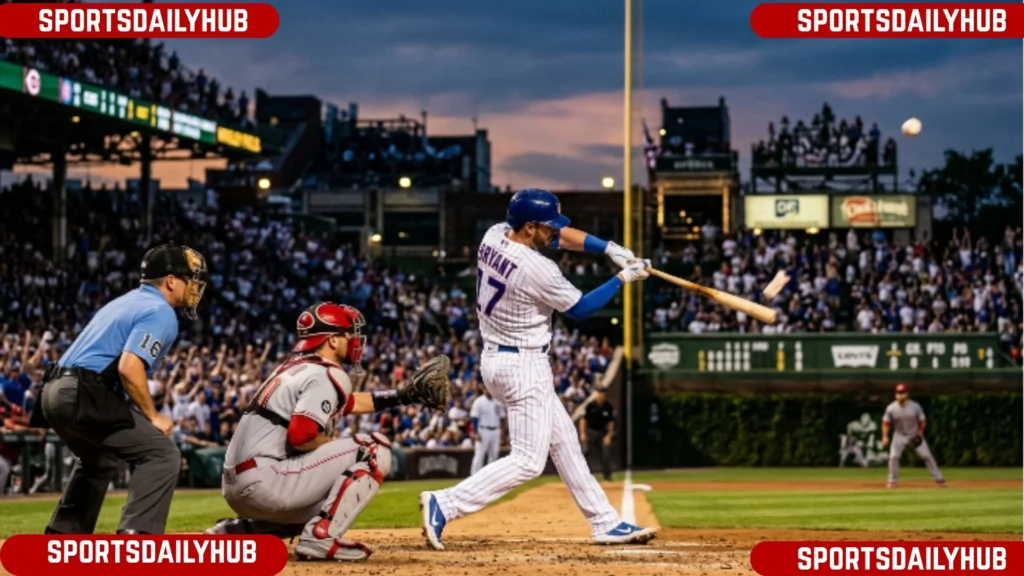 Chicago Cubs vs Cincinnati Reds Match Player Stats
