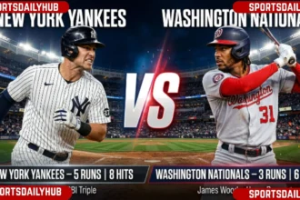 New York Yankees vs Washington Nationals Match Player Stats
