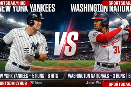 New York Yankees vs Washington Nationals Match Player Stats
