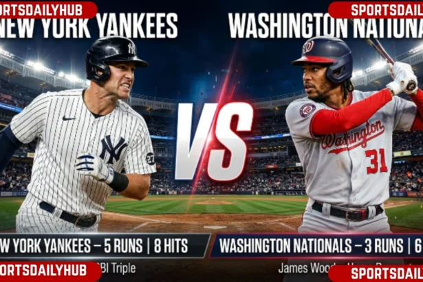 New York Yankees vs Washington Nationals Match Player Stats