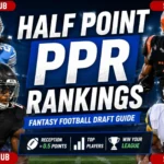 Half Point PPR Rankings