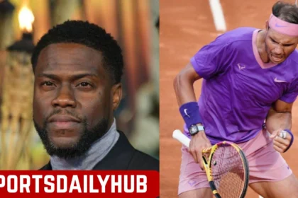 Rafael Nadal and Kevin Hart