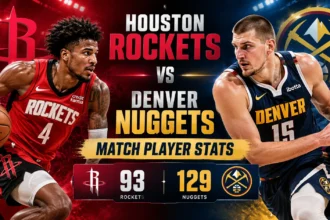 Houston Rockets vs Denver Nuggets Match Player Stats