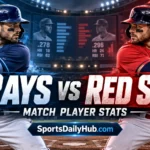 Tampa Bay Rays vs Red Sox match player stats and September 2026 MLB game recap