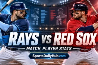 Tampa Bay Rays vs Red Sox match player stats and September 2026 MLB game recap