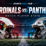 Arizona Cardinals vs Carolina Panthers Match Player Stats