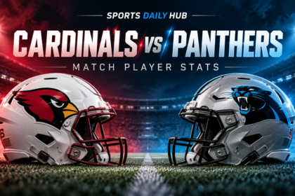 Arizona Cardinals vs Carolina Panthers Match Player Stats