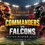 Washington Commanders vs Atlanta Falcons Match Player Stats
